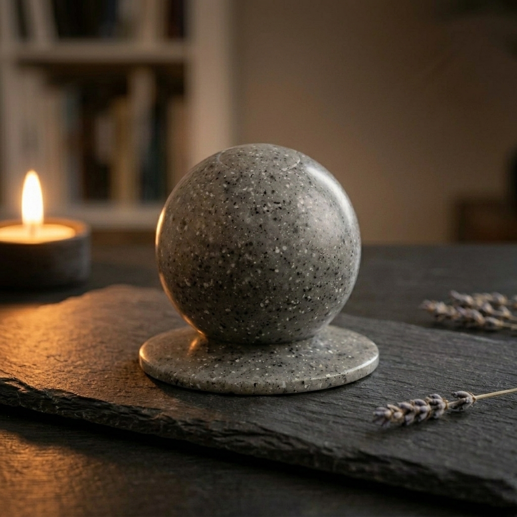 Grey Granite Time Capsule
